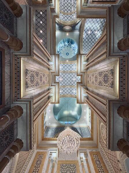Photograph Ingrida Kuznecova Qasr Al Watan Abu Dhabi on One Eyeland